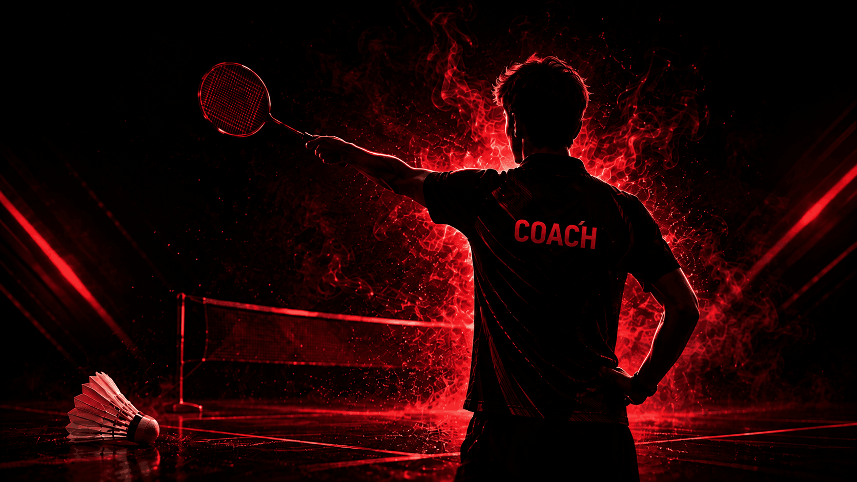 Trenér badmintonu